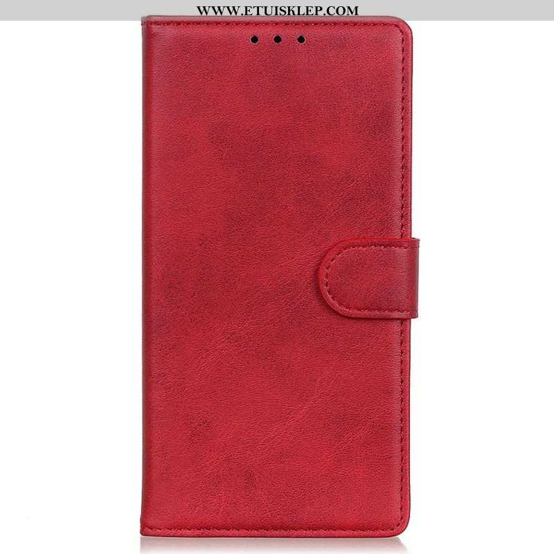 Etui Folio do Samsung Galaxy M33 5G Matowa Sztuczna Skóra